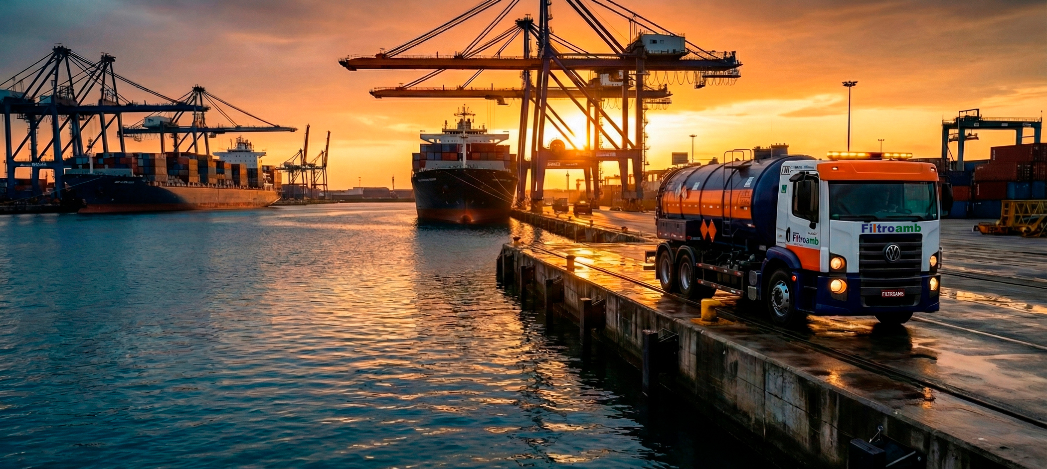 Porto de Itapoá em operação